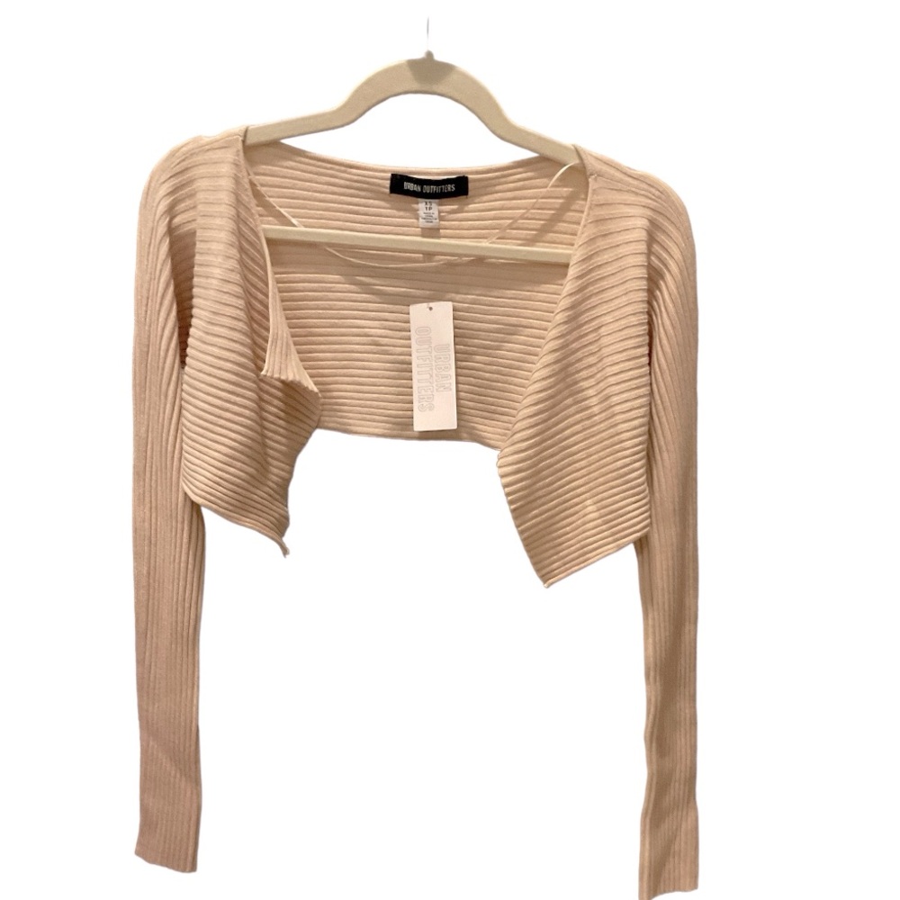 Urban Outfitters Cream Shrug Sweater